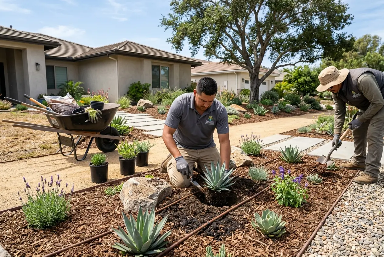 Drought-Tolerant Lawn Conversion