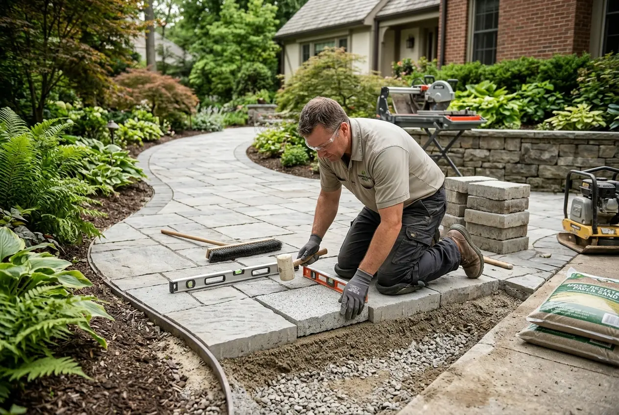 Moss-Resistant Hardscaping